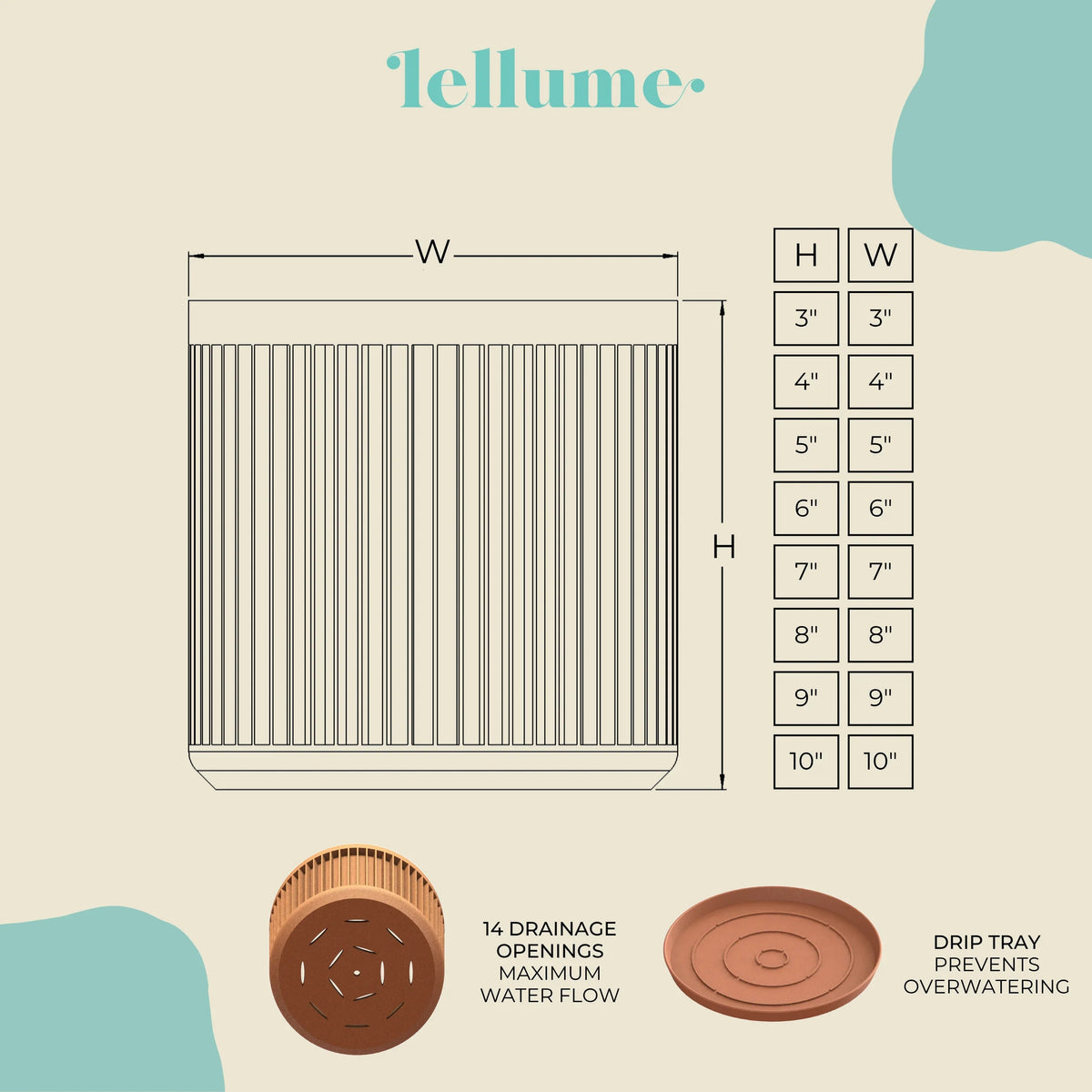 Cycle Peach Planter - lellume