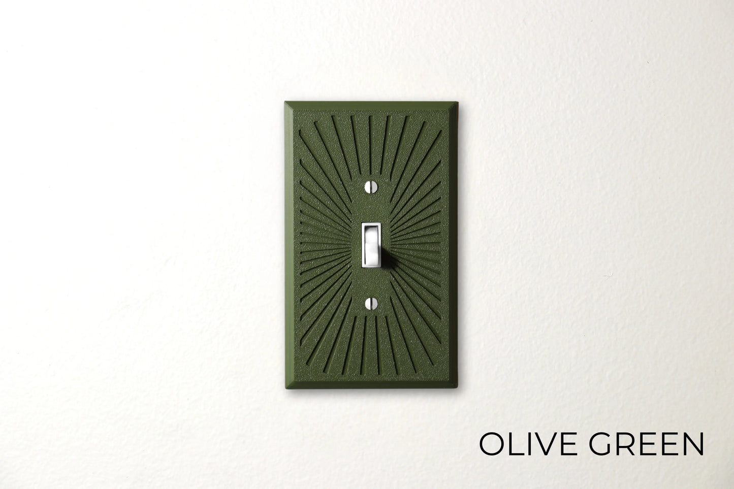 Multi-Line Pattern Switch Plate - lellume