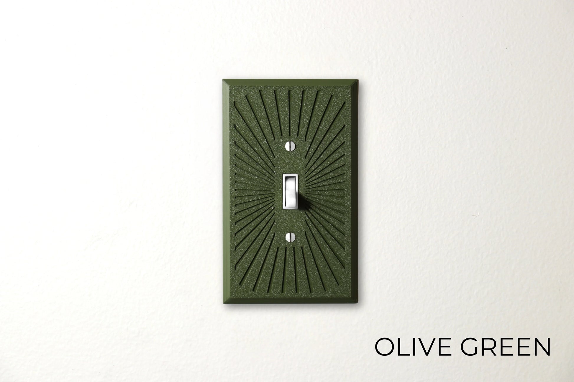 Multi-Line Pattern Switch Plate - lellume