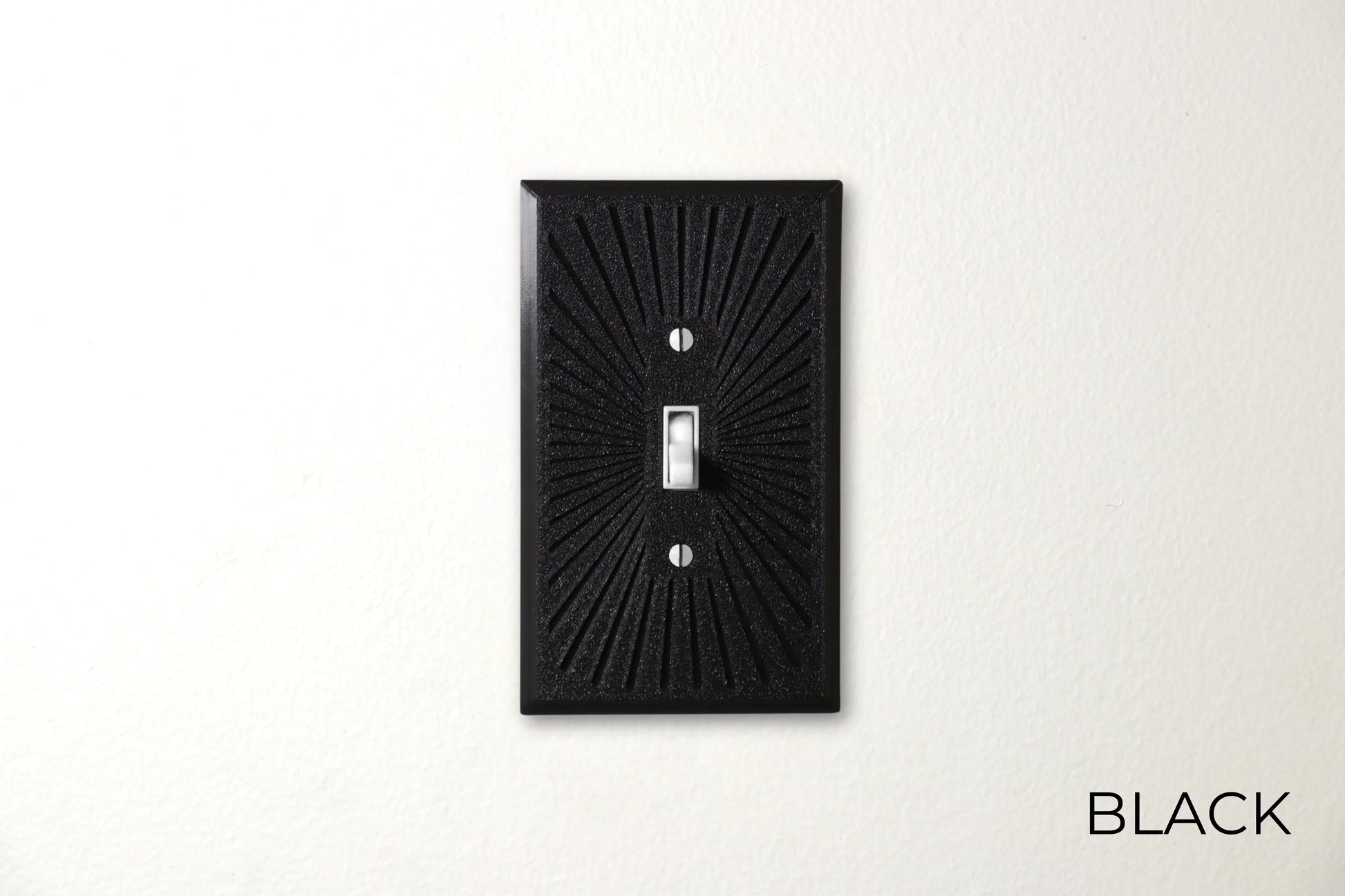 Multi-Line Pattern Switch Plate - lellume