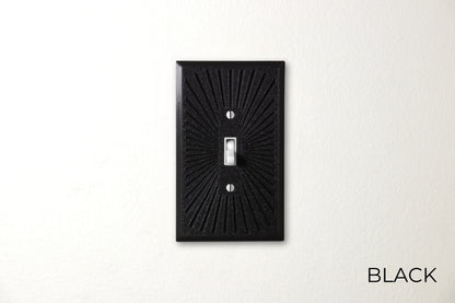 Multi-Line Pattern Switch Plate - lellume