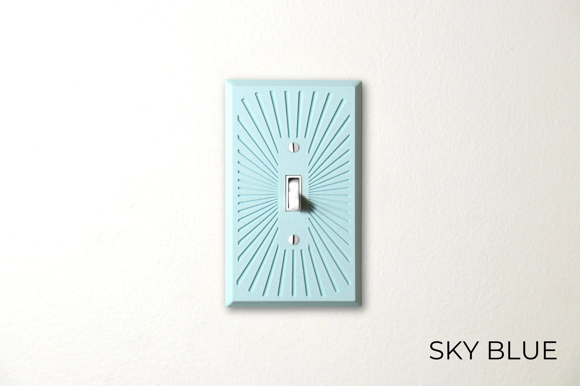 Multi-Line Pattern Switch Plate - lellume