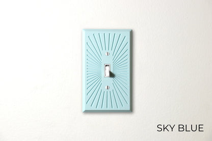 Multi-Line Pattern Switch Plate - lellume