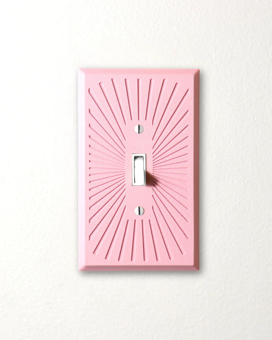 Multi-Line Pattern Switch Plate - lellume