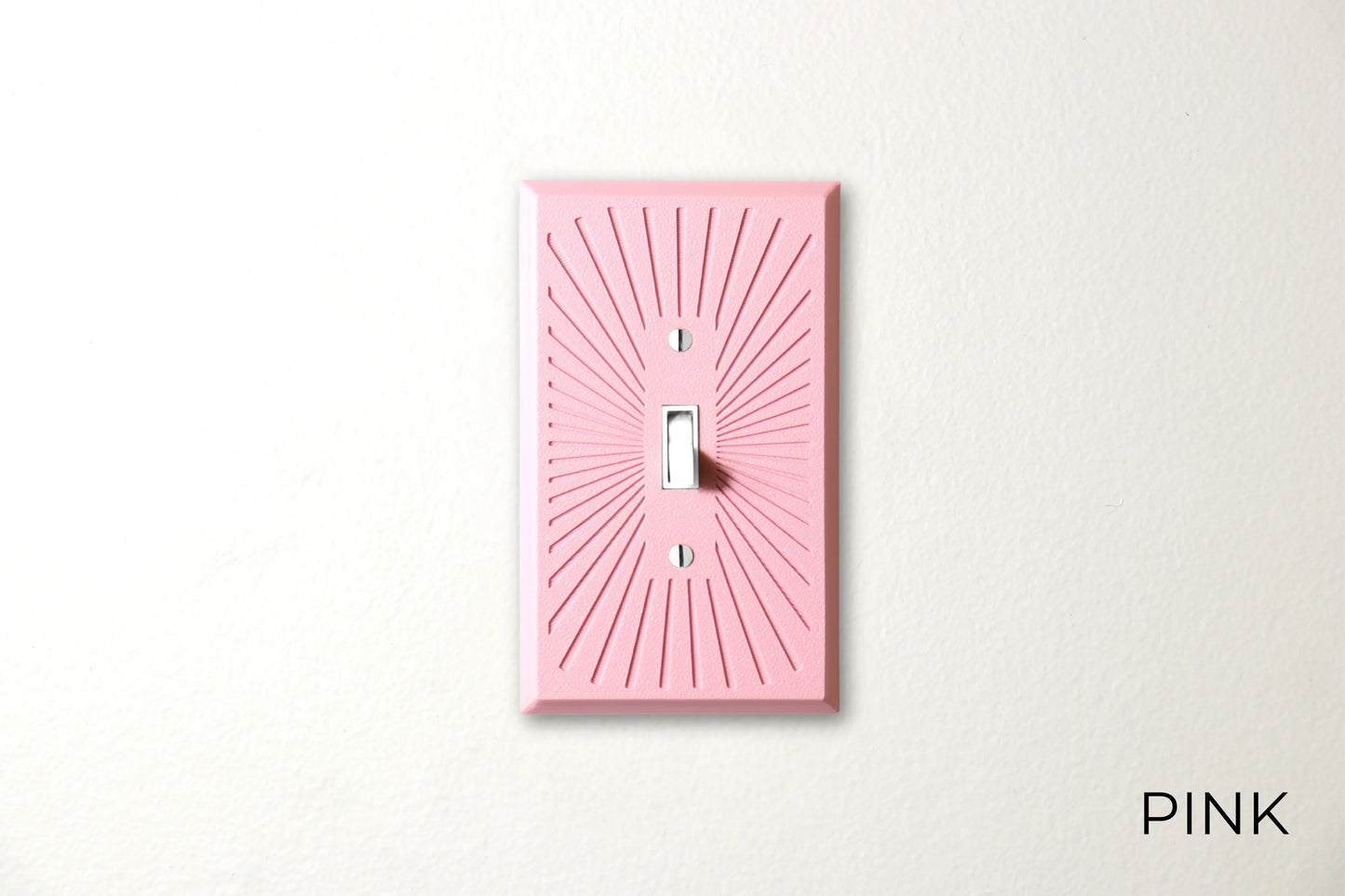 Multi-Line Pattern Switch Plate - lellume