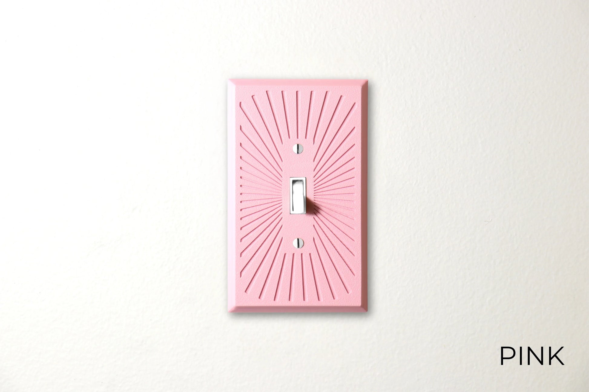 Multi-Line Pattern Switch Plate - lellume