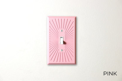 Multi-Line Pattern Switch Plate - lellume