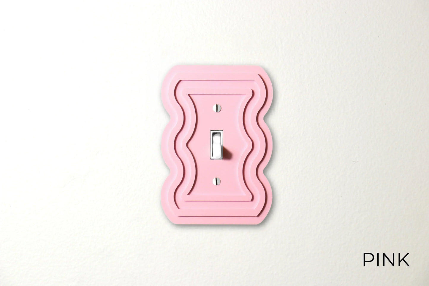 Wavy Line Switch Plate - lellume