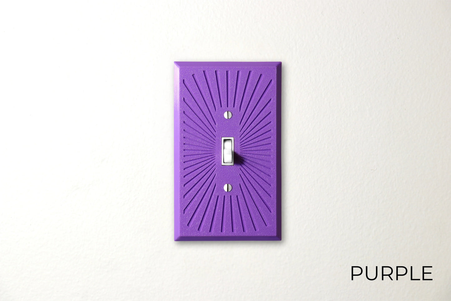 Multi-Line Pattern Switch Plate - lellume