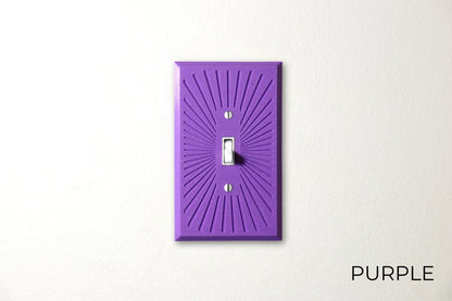 Multi-Line Pattern Switch Plate - lellume