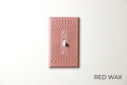 Multi-Line Pattern Switch Plate - lellume