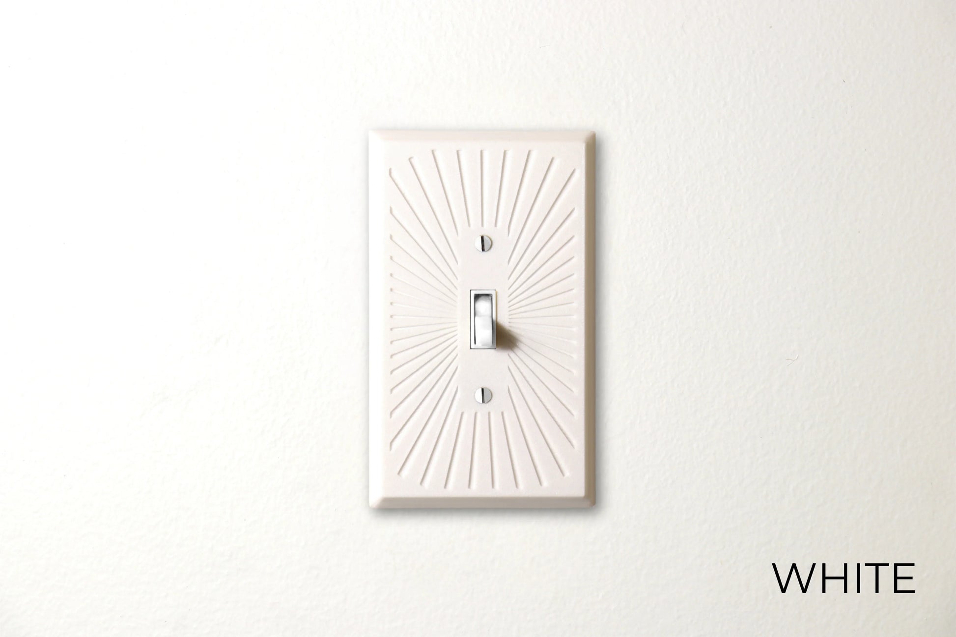 Multi-Line Pattern Switch Plate - lellume