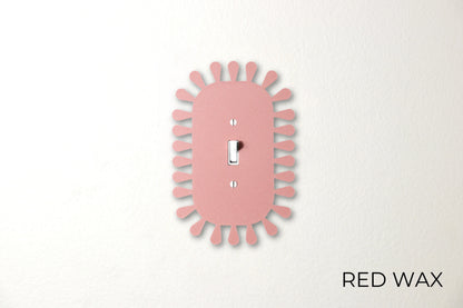 Floral Edge Switch Plate - lellume