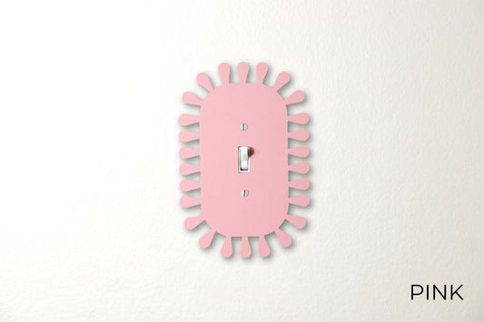 Floral Edge Switch Plate - lellume