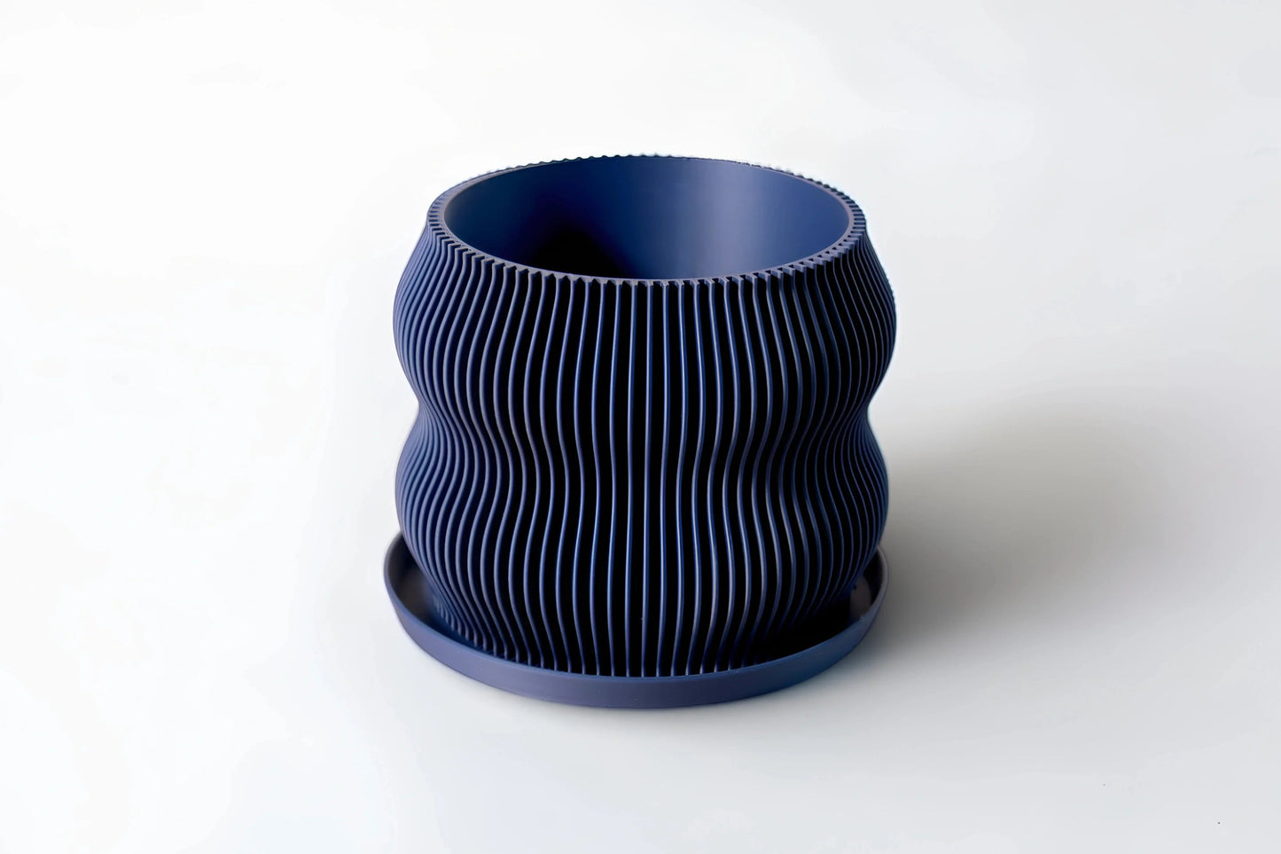 Bloom Navy Blue Planter - lellume