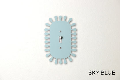 Floral Edge Switch Plate - lellume