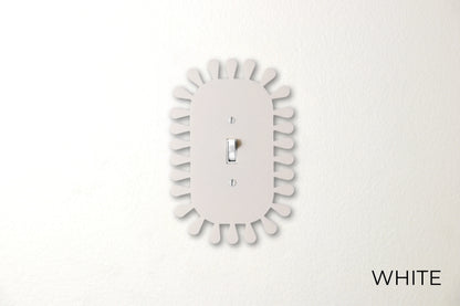 Floral Edge Switch Plate - lellume