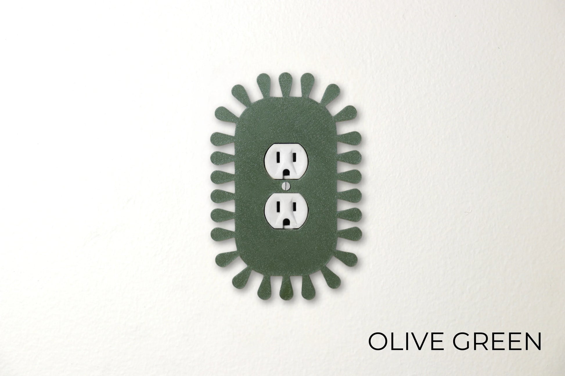 Floral Edge Switch Plate - lellume