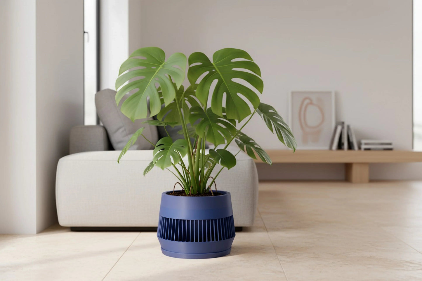 Verde Navy Blue Planter - lellume
