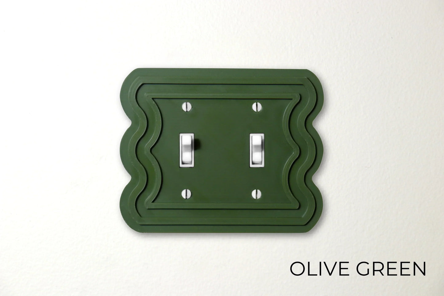 Wavy Line Switch Plate - lellume