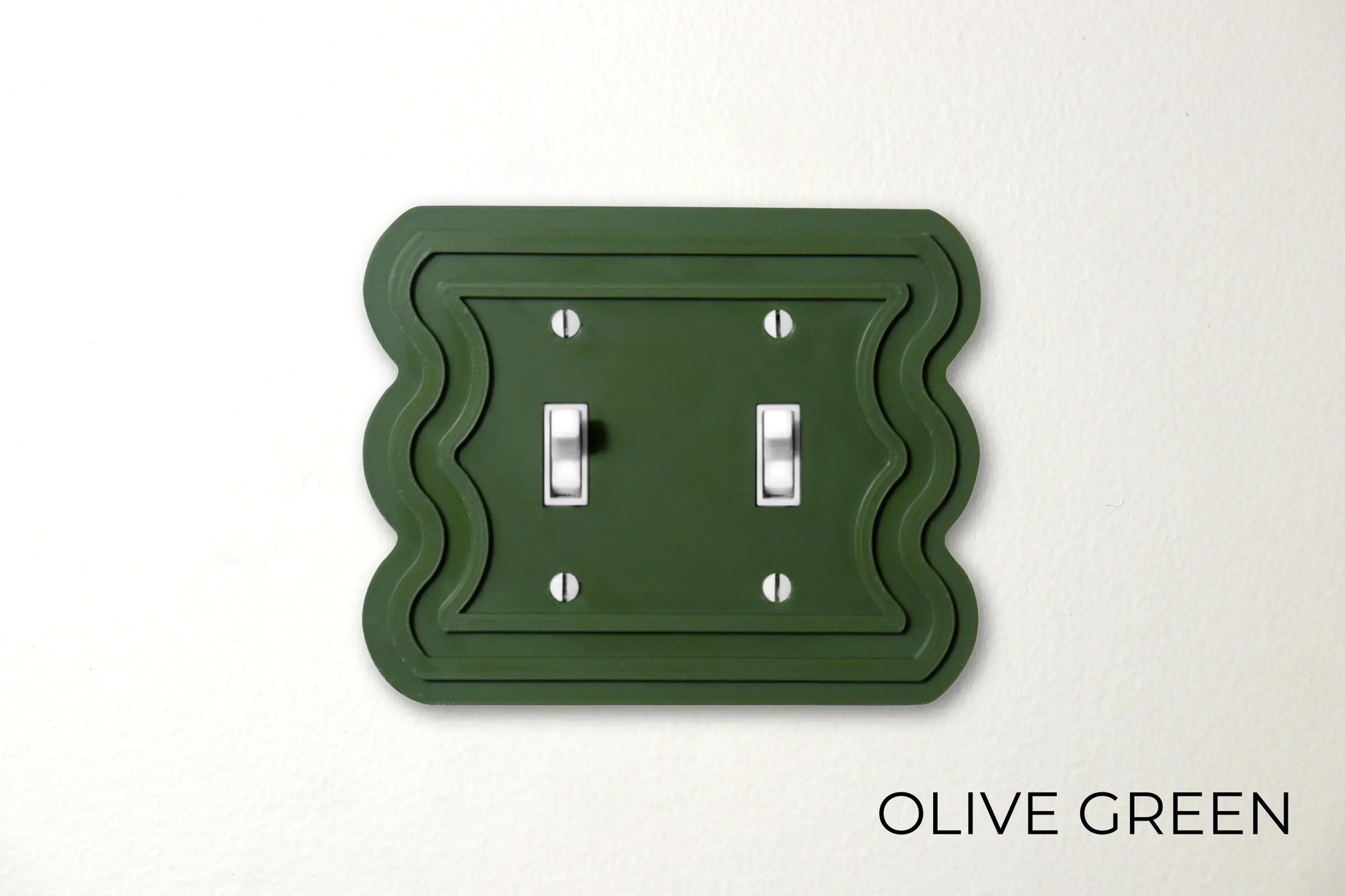 Wavy Line Switch Plate - lellume