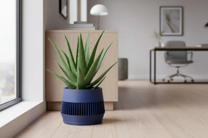 Verde Navy Blue Planter - lellume