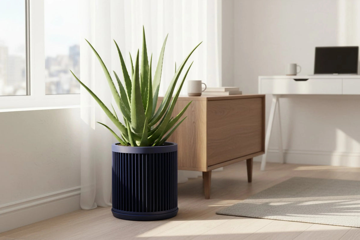 Cycle Navy Blue Planter - lellume