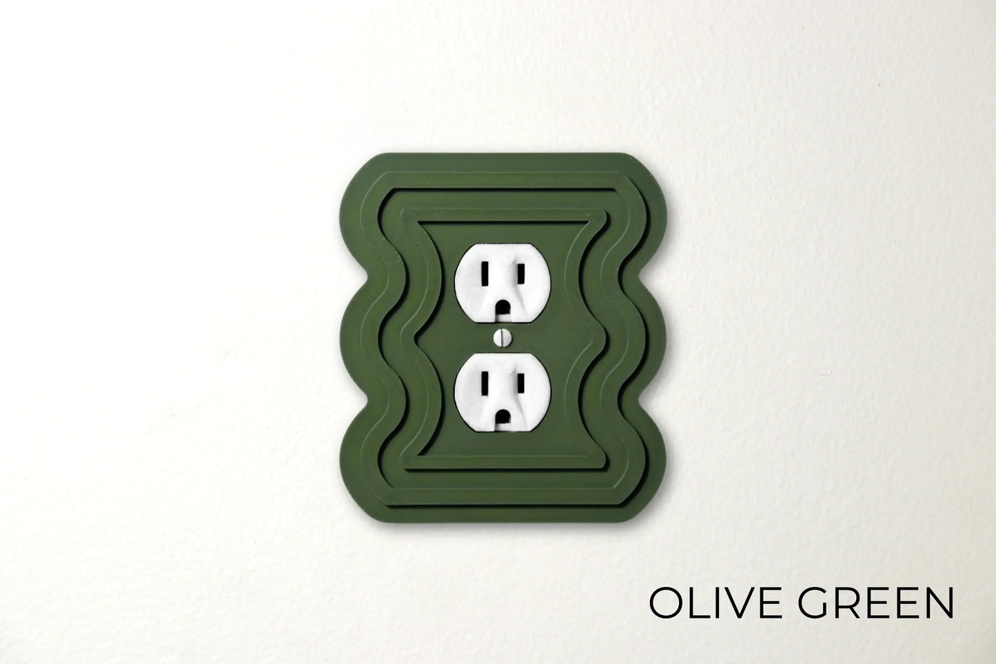 Wavy Line Switch Plate - lellume