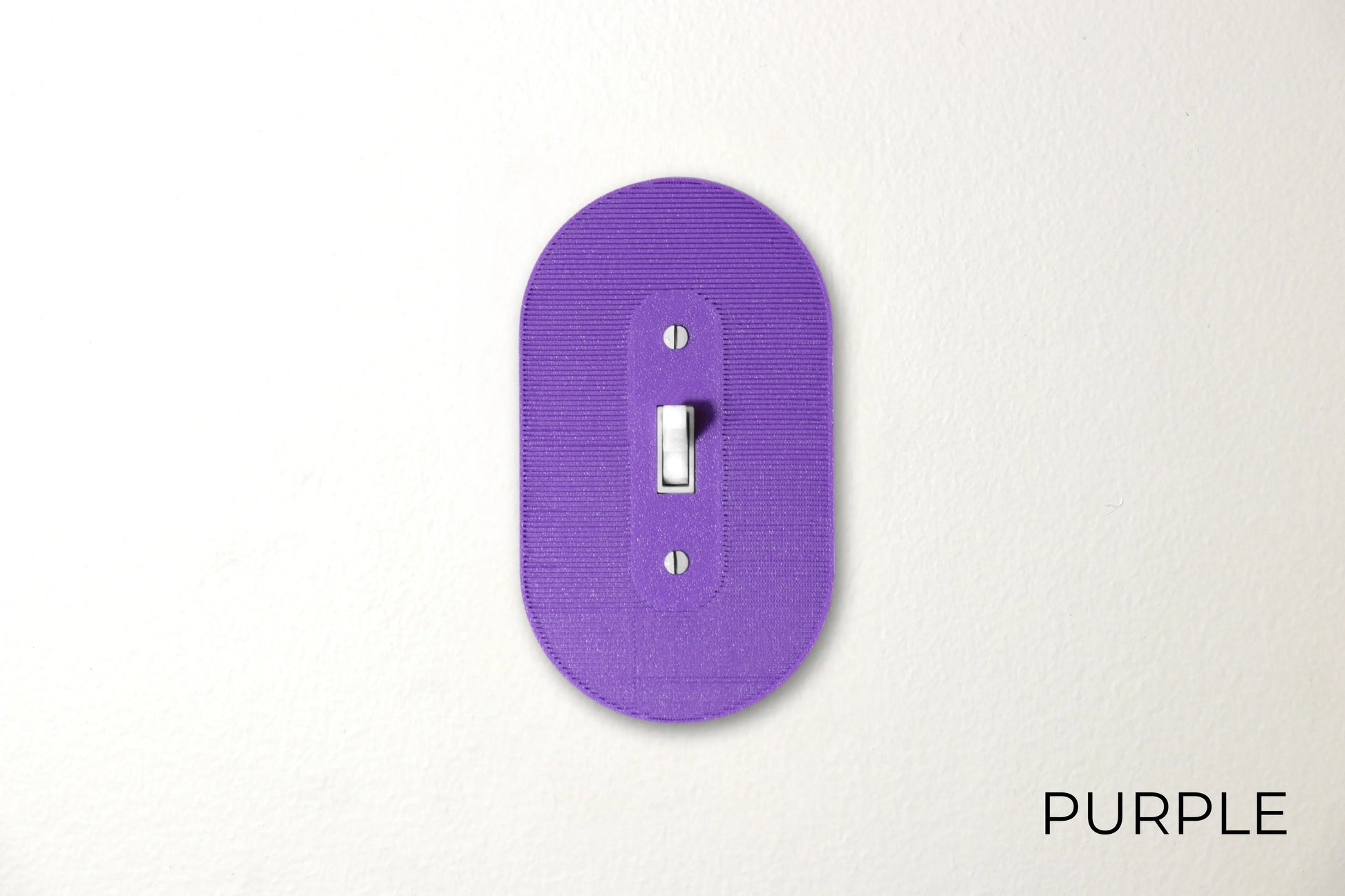 Horizontal Stripe Switch Plate - lellume