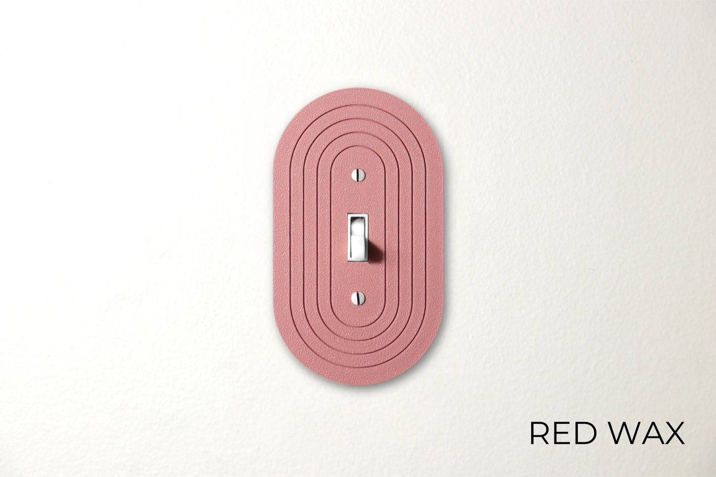 Simple Oval Switch Plate - lellume