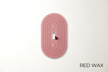 Simple Oval Switch Plate - lellume