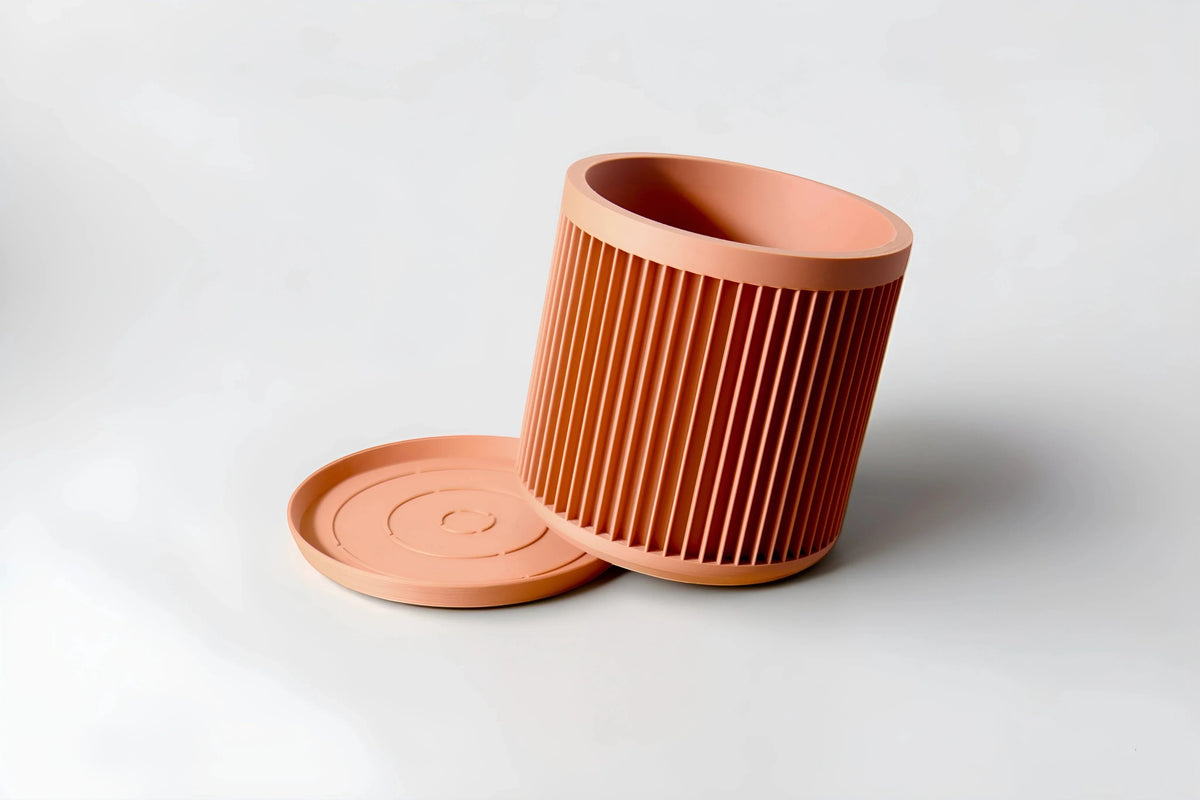 Cycle Peach Planter - lellume