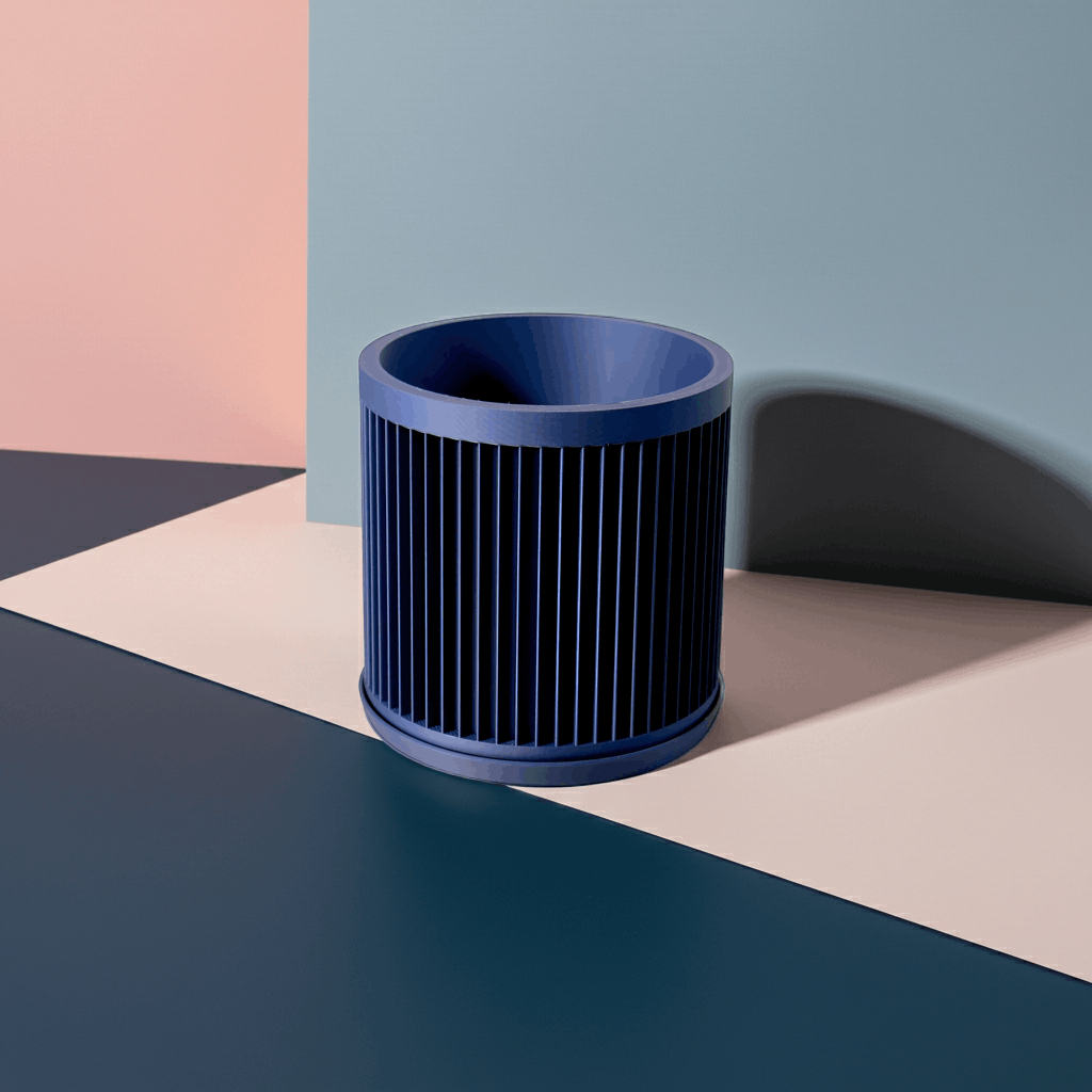 Cycle Navy Blue Planter - lellume