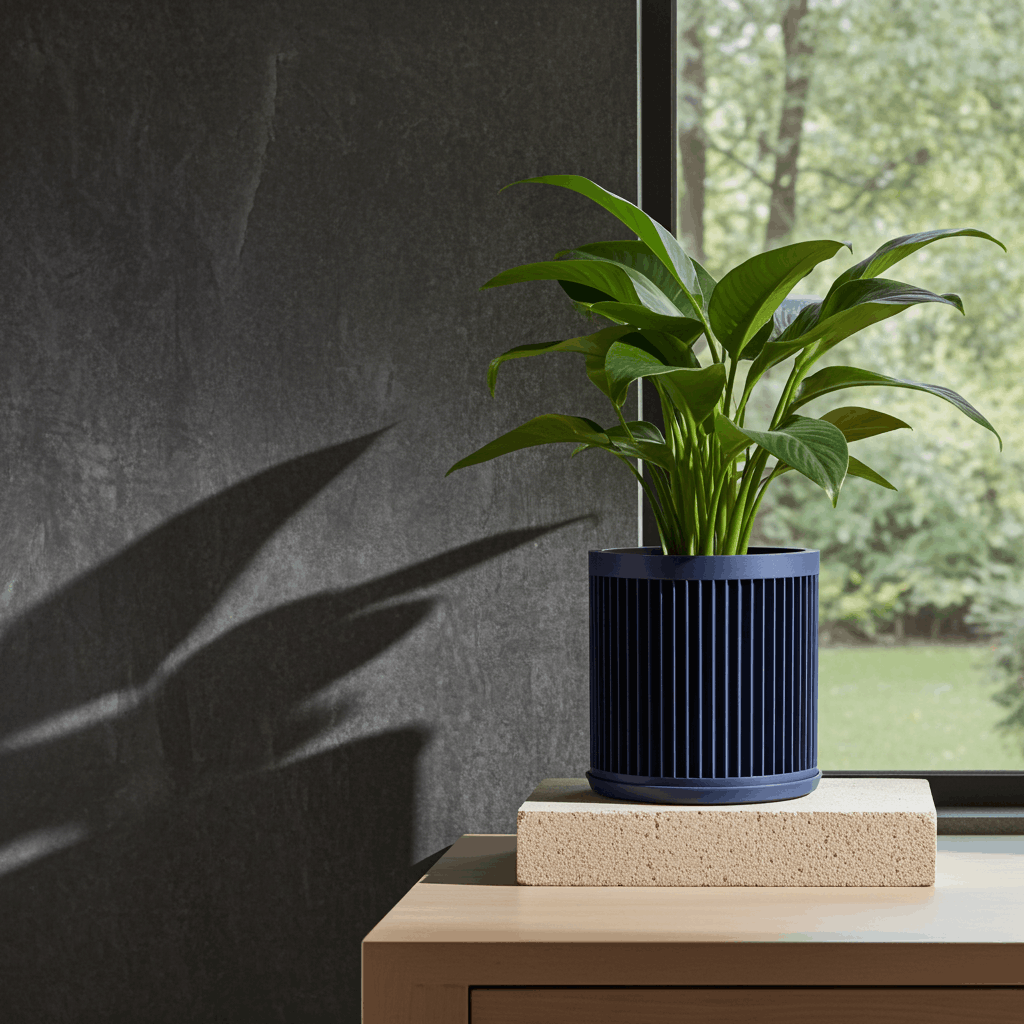 Cycle Navy Blue Planter - lellume