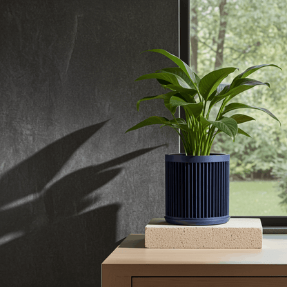 Cycle Navy Blue Planter - lellume