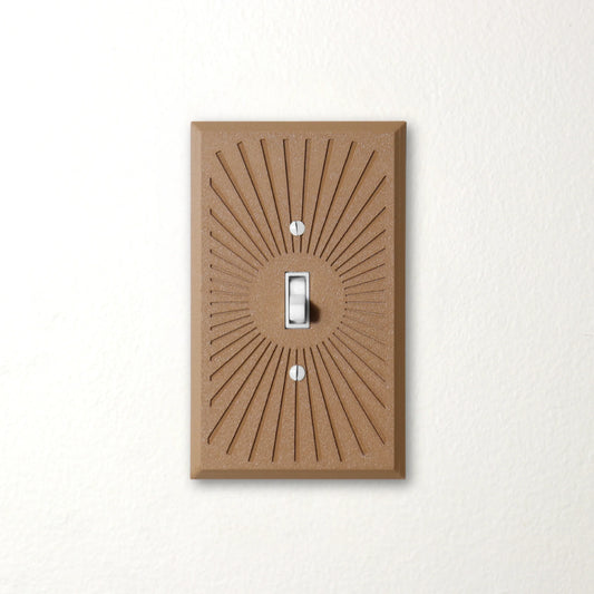 Radial Lines Switch Plate - lellume