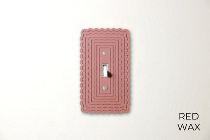 Ripple Line Switch Plate - lellume