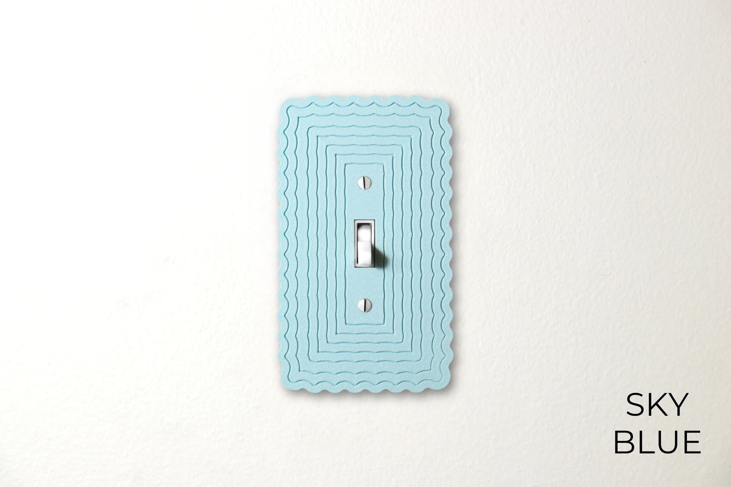 Ripple Line Switch Plate - lellume