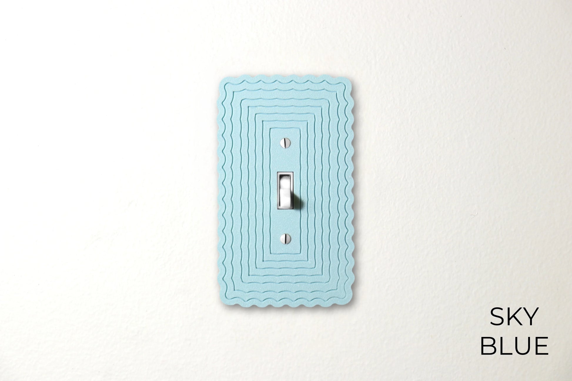 Ripple Line Switch Plate - lellume