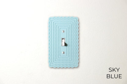 Ripple Line Switch Plate - lellume