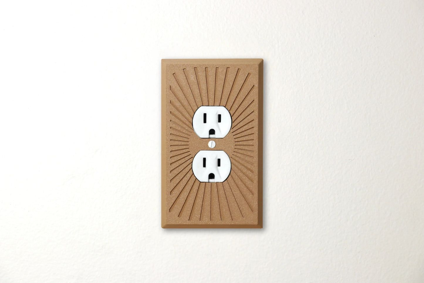 Radial Lines Switch Plate - lellume