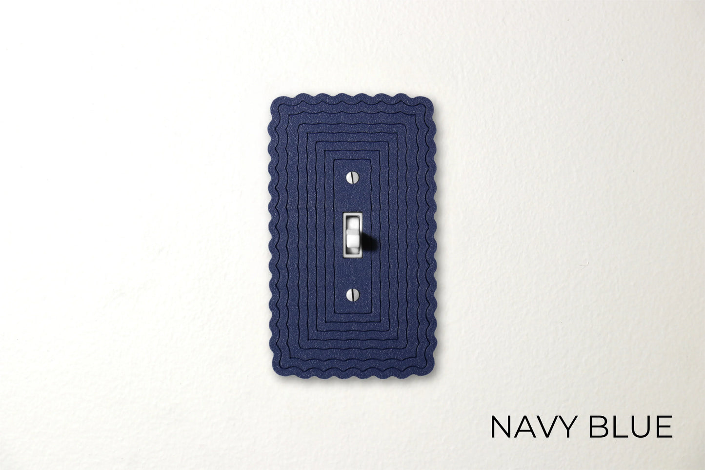 Ripple Line Switch Plate - lellume