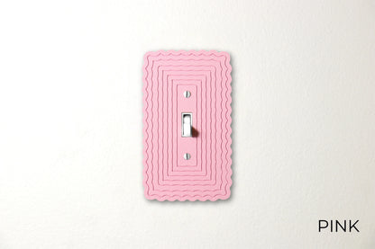 Ripple Line Switch Plate - lellume