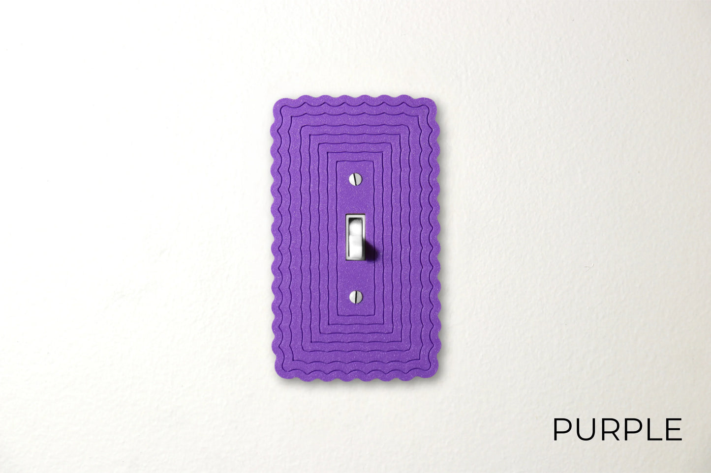 Ripple Line Switch Plate - lellume