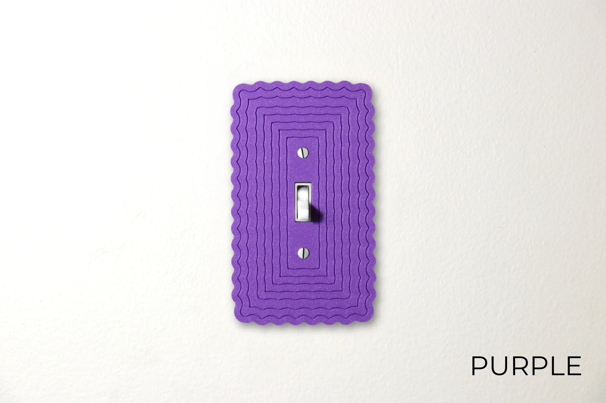 Ripple Line Switch Plate - lellume
