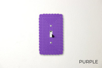 Ripple Line Switch Plate - lellume