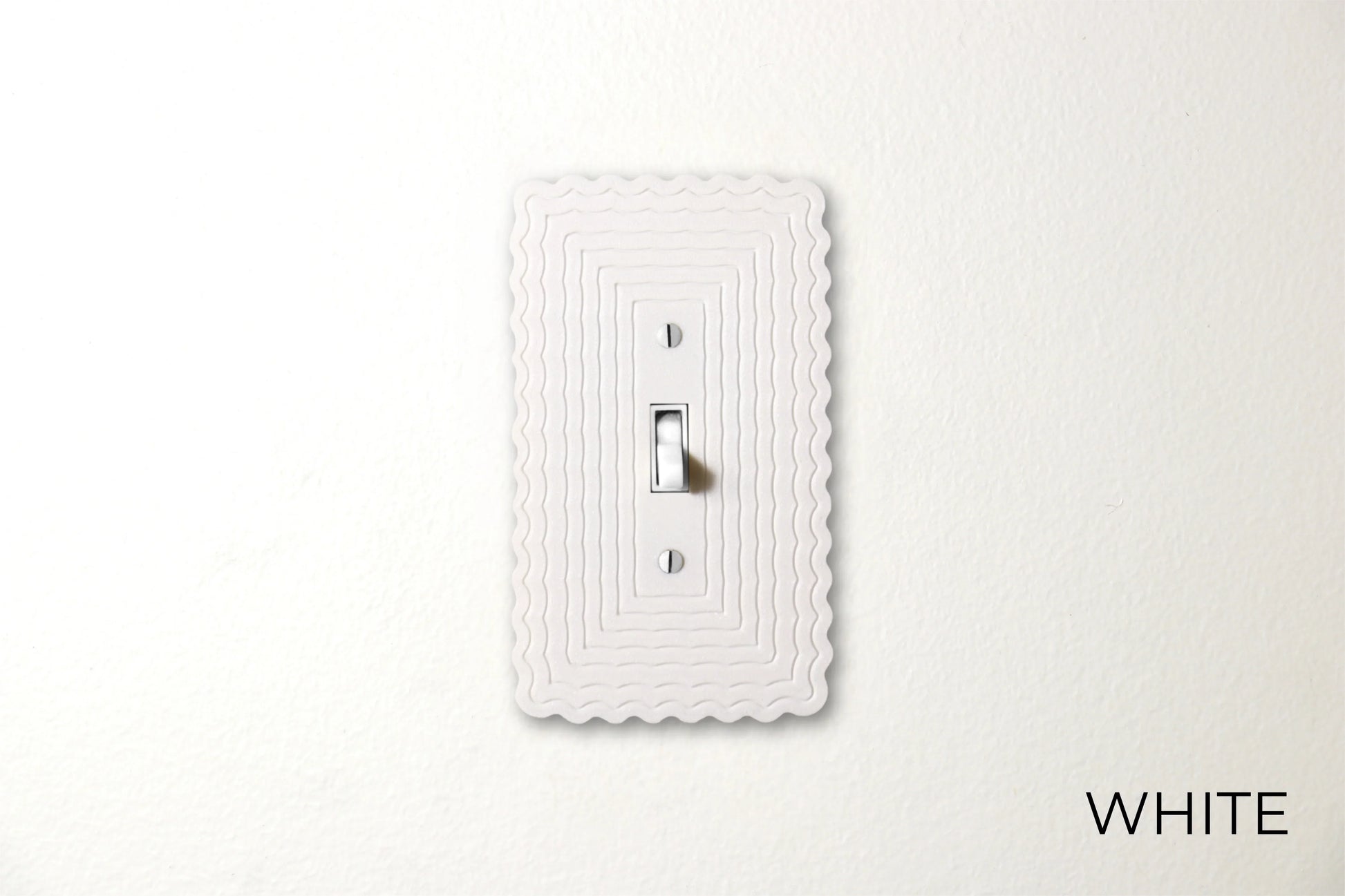 Ripple Line Switch Plate - lellume