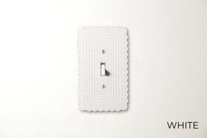 Ripple Line Switch Plate - lellume