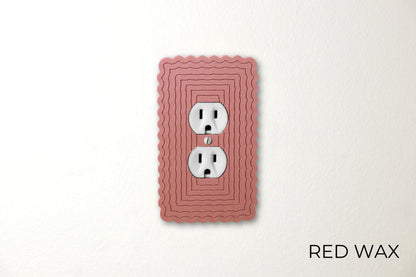 Ripple Line Switch Plate - lellume