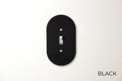 Simple Oval Switch Plate - lellume